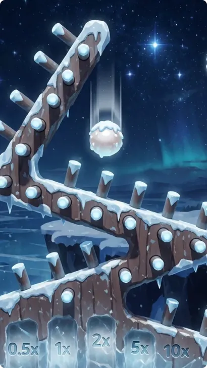 Snowflake Slide game